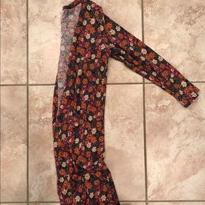 LLR Floral Sarah Duster Cardigan